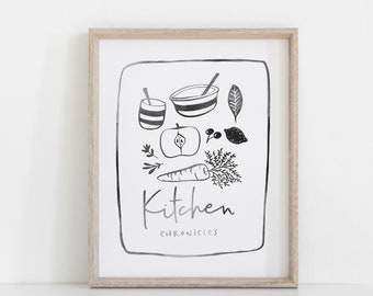 Farmhouse Kitchen Printable - Etsy