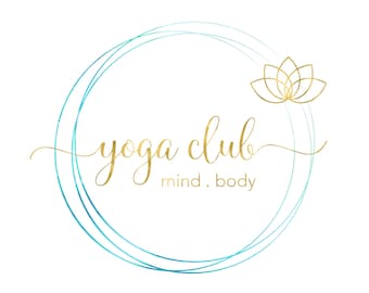 Wellness Logo, Lotus Logo, Yoga Logo, Watermark Logo Design, Custom Logo, Beauty Logo, Branding Package, Holistic Logo, Boho Business Logo