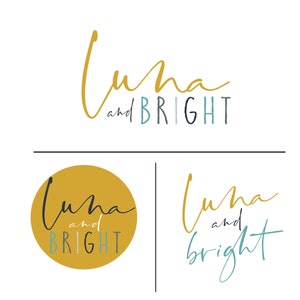 Business Logo Design, Premade Branding Kit, Modern Boutique Logo, Website Logo, Photography Logo, Watermark Logo, Custom Logo, Beauty Logo