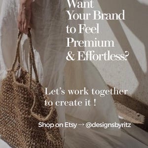 Modernes Boho Logo & Branding Kit | Minimales feminines Logo Design | Erdiges individuelles Markenpaket für kleine Unternehmen