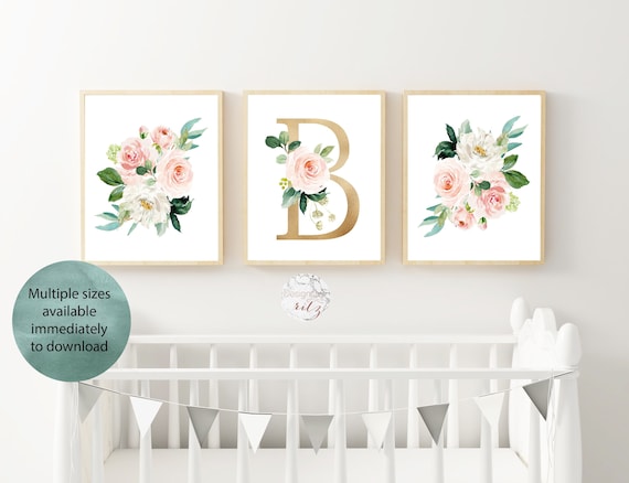 wall art for nursery girl