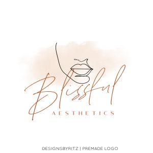 Beauty Logo Design, Aesthetics Logo, Spa Logo, Boutique Logo, Wellness Logo, Business Logo, Website Logo, Photography Logo Watermark