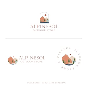 Adventure Logo Design, Forest Logo, Mountain Logo, Sports Logo, Camping Logo, Outdoor Logo, Custom Logo, Business Branding Kit