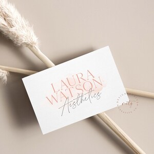 Beauty Logo Design, Professional Logo Design Service, Minimal Premade Logo Design, Esthetician Logo, Aesthetics Skin Clinic Logo