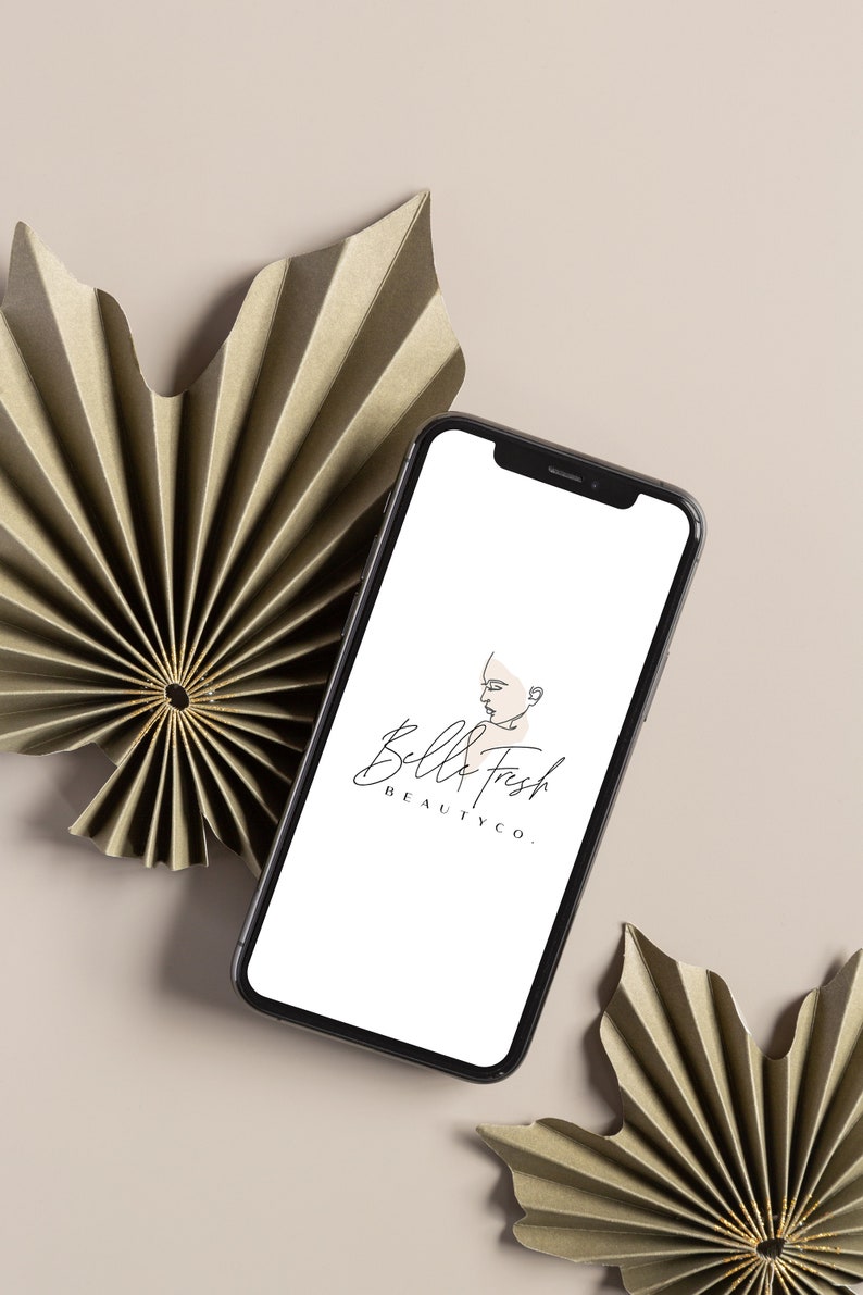 Beauty Logo Design Aesthetics Logo Modern Boutique Logo image 4