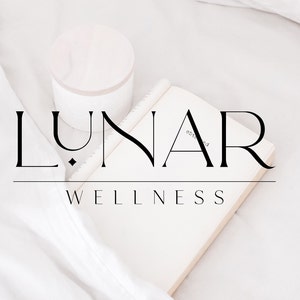 Premade Logo Design, Custom Logo Design, Minimal Logo, Modern Logo, Text Logo, Wellness Logo, Brand Design, Photography Logo, Simple logo