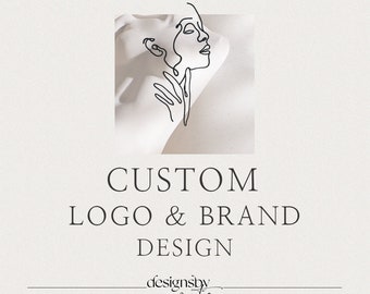 Custom Business Branding Kit | New Startup Brand Design  | Modern logo design | Minimalist logo design | Branding package suite | Logo