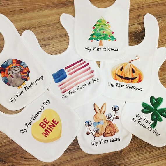 my first baby bibs