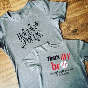 Thats my bro and I'm just here for the snack bar shirt So cute for a little sibling that has to go to the baseball field all the time image 2