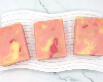 Honeysuckle & Jasmine Blossom Handcrafted Soap Bar, Triple Butter soap with Natural Fragrance and Essential Oils
