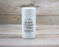 Island Coconut & Tonka Natural Deodorant: Baking Soda Free, Magnesium and Probiotics