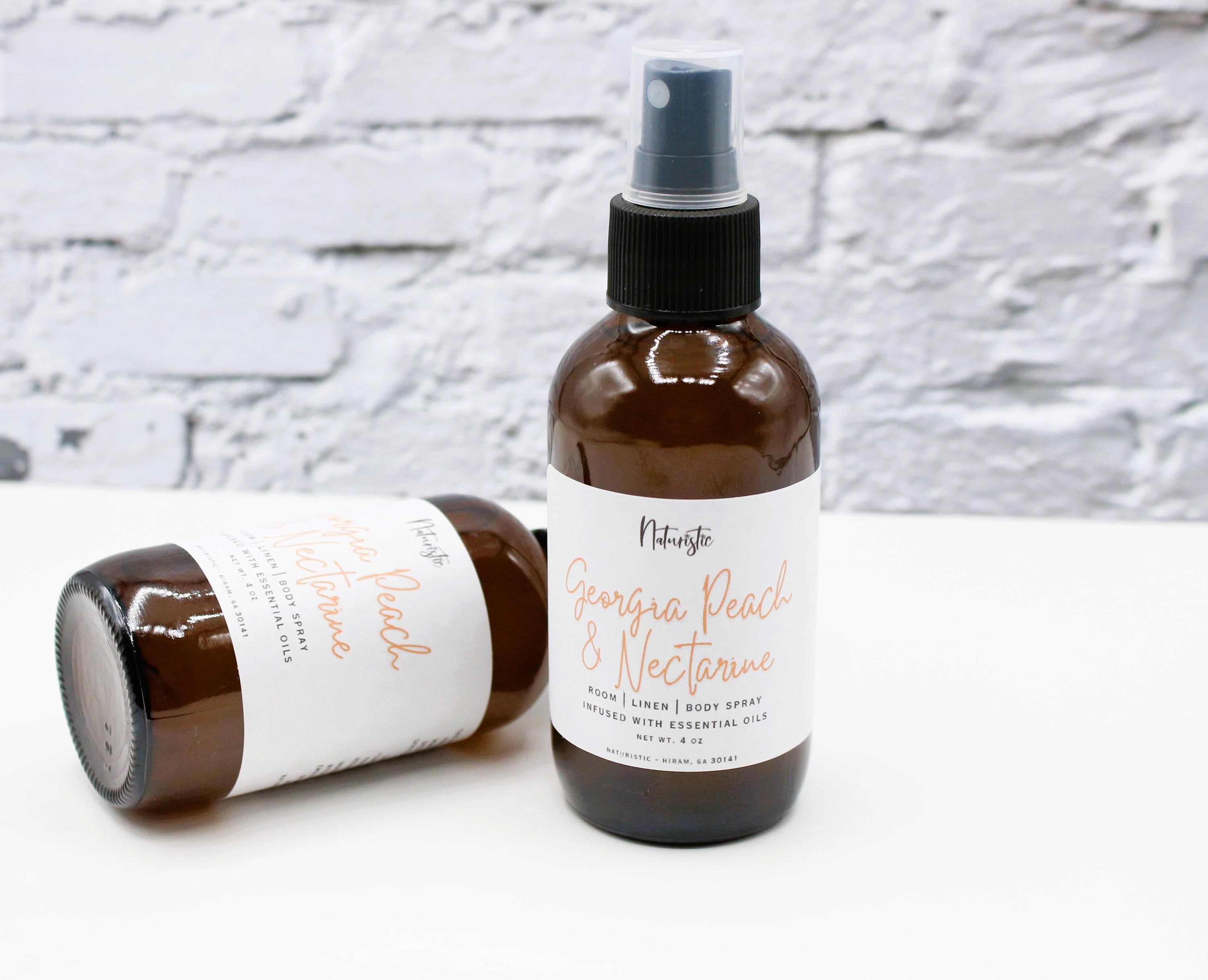 GEORGIA PEACH NECTARINE Natural Room Linen Body Aromatherapy