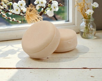 WHITE PEACH + GINGER Shampoo Bar, Pro Vitamin B5, Conditioning Formula, Herbal Extracts, Natural Fragrance, Sulfate Free
