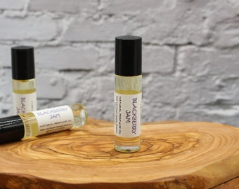 Blackberry Jam Natural Perfume Roll On, All-Natural Fragrance, Alcohol Free Roller Ball Perfume Oil