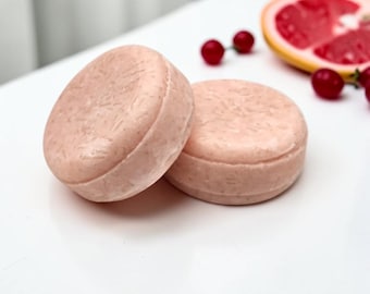 GRAPEFRUIT + RED CURRANT Shampoo Bar: Sulfate-Free, Pro Vitamin B5