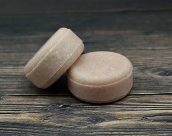 AUSTRALIAN SANDALWOOD & ROSE Solid Shampoo Bar, Pro Vitamin B5, Quinoa Protein, Essential Oils, Conditioning Shampoo Formula, Zero Waste