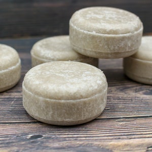 VANILLA CARAMEL COFFEE Shampoo Bar: Herbal Extracts, Sulfate-Free, Pro Vitamin B5