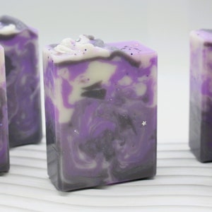 Blackberry Jam Handcrafted Soap Bar, Triple Butter Soap with Natural Fragrance, Shea, Cocoa, Mango Handmade Soap image 4