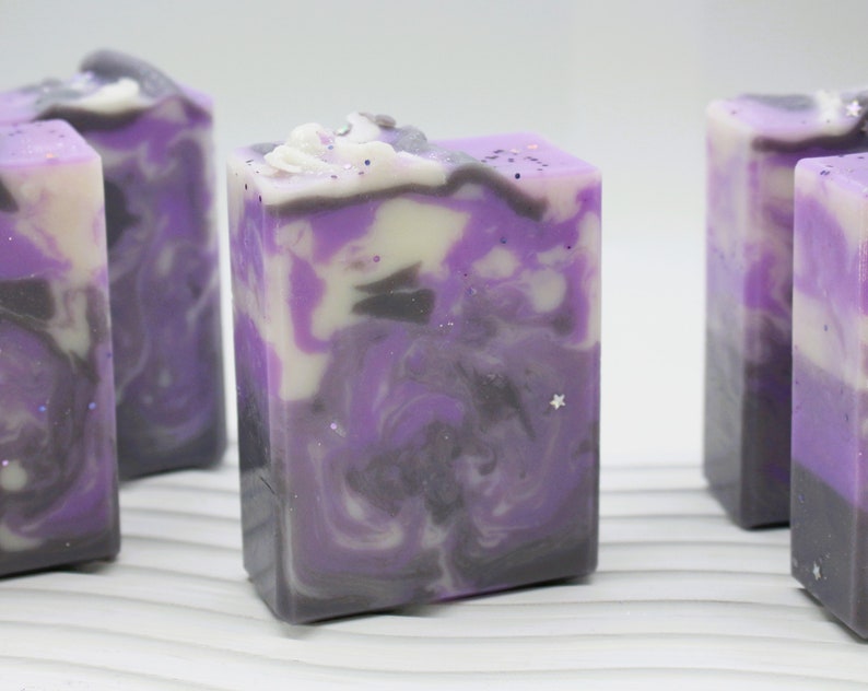 Blackberry Jam Handcrafted Soap Bar, Triple Butter Soap with Natural Fragrance, Shea, Cocoa, Mango Handmade Soap image 4