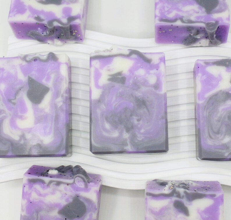 Blackberry Jam Handcrafted Soap Bar, Triple Butter Soap with Natural Fragrance, Shea, Cocoa, Mango Handmade Soap image 1