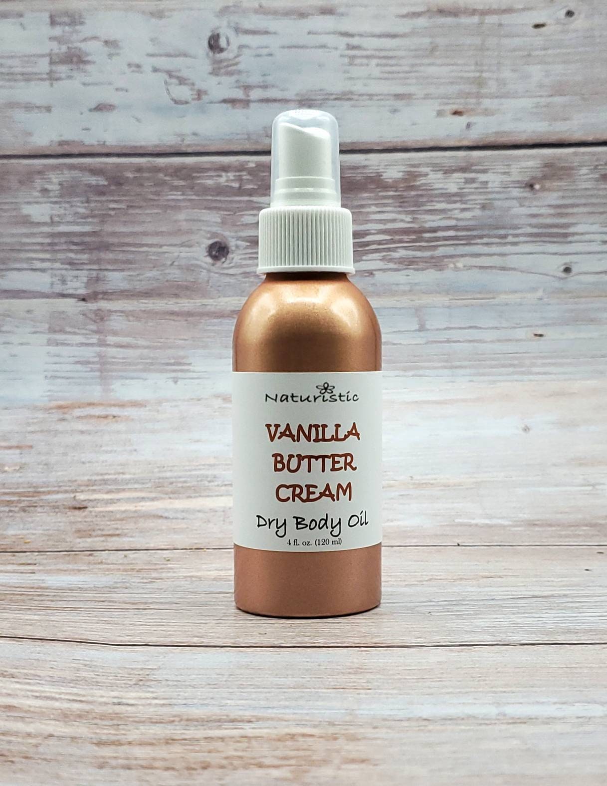 Vanilla Body Oil. After Shower Oil. Skin Hydrating Oil. (Vanilla  Buttercream) Body Oils For Women Dry Skin. (Vanilla Buttercream)