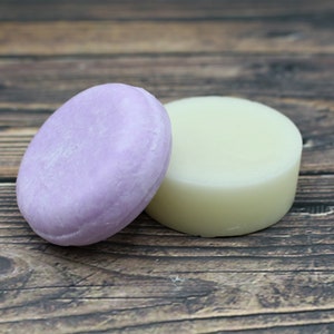 SHAMPOO and CONDITIONER Bar Sampler Set, Zero Waste Travel Size pair with Pro Vitamin B5, Quinoa Protein, You Choose Scents,