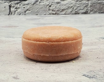 Caramel Coconut Honey Shampoo Bar: Vegan, Eco-Friendly, 3 oz