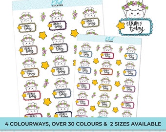 Enjoy Today Planner Stickers with Planner Girl Martha