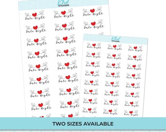 Date Night Stickers, Planner Stickers, Removable