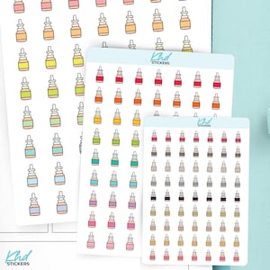 Nasal Spray Planner Stickers, Planner Stickers, Icons