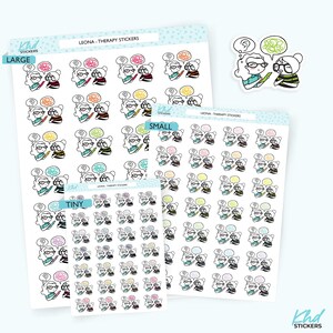 Planner Girl Therapy Stickers, Planner Stickers, Removable
