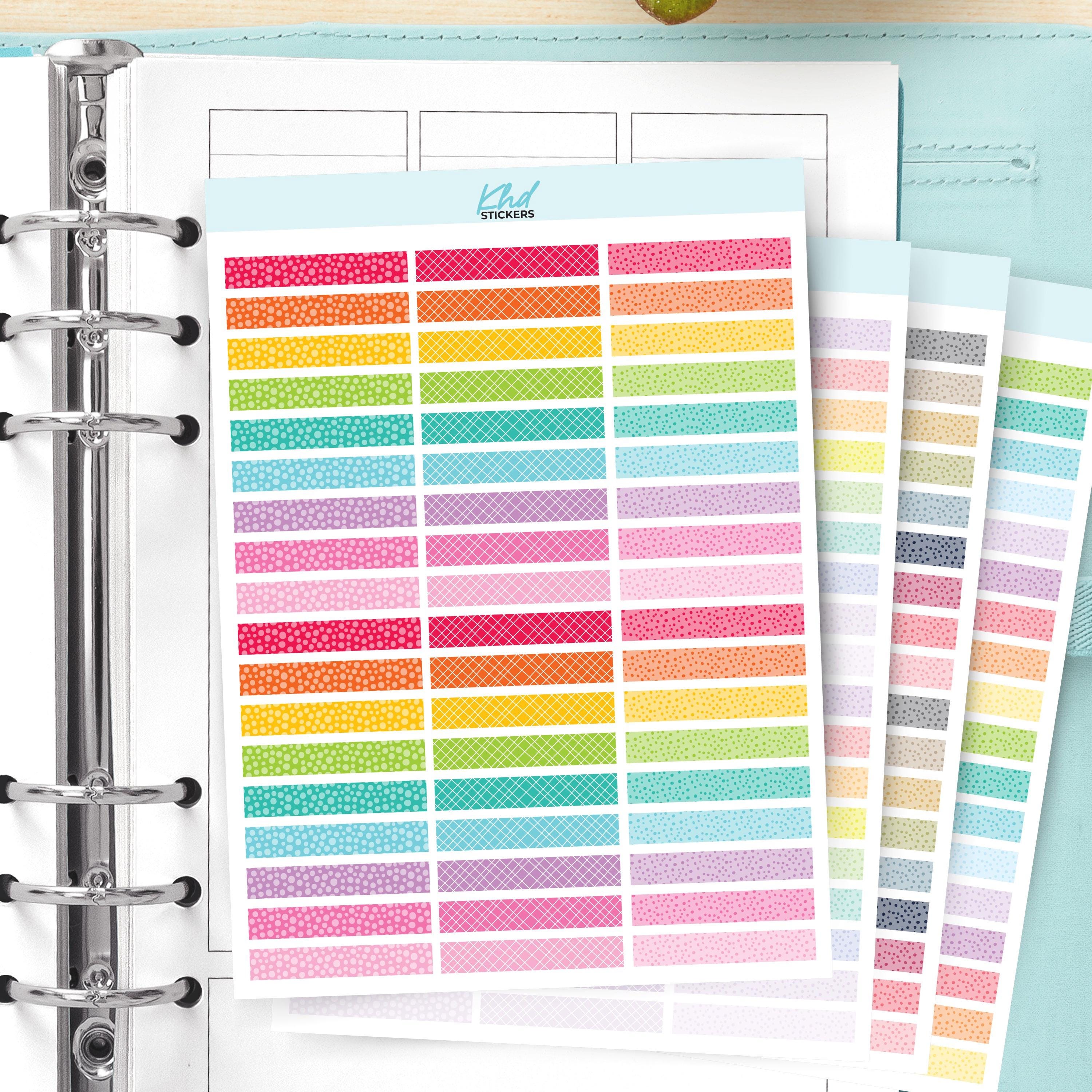 Divider Stickers - Fun Patterns Borders and Dividers for 1.5