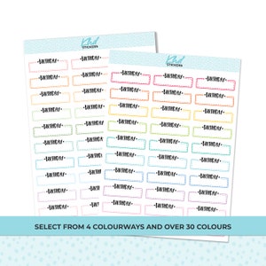 Printable Birthday Planner Stickers, Birthday Reminder Stickers, Birthday  Planner Stickers, Birthday Box Stickers, Birthday Stickers, FS135 -   Australia