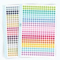 A Year of Date Dots Stickers, Planner Stickers, Removable