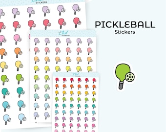 Pickleball Stickers, Planner Stickers