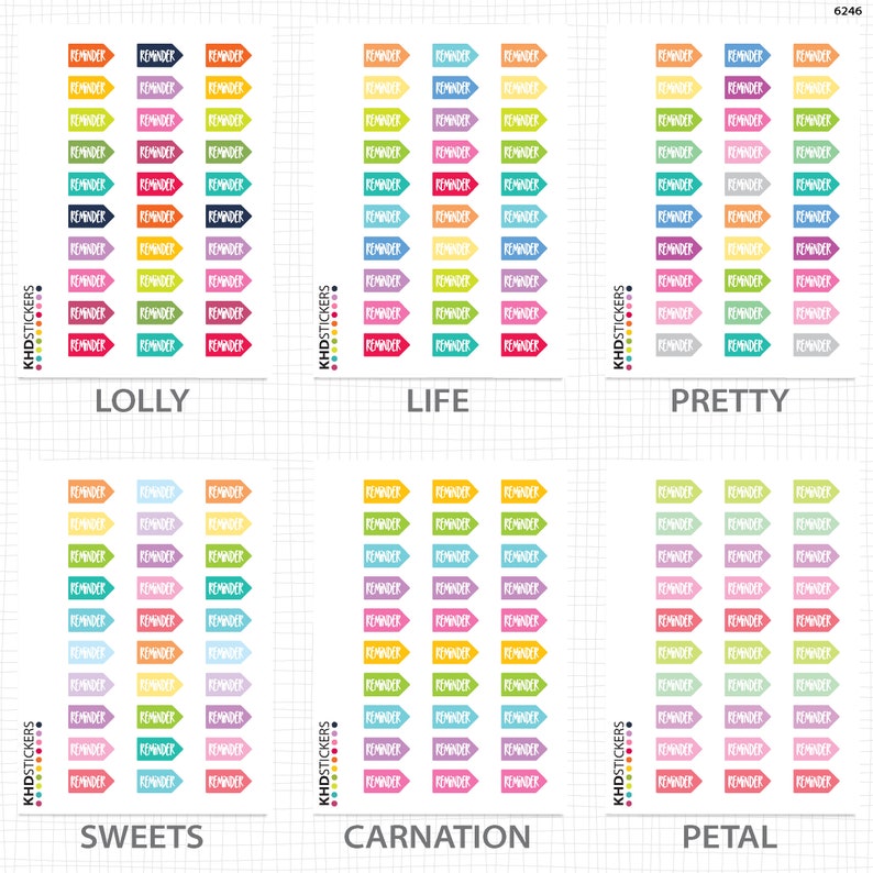 Planner Stickers Urgent Reminder To Do Stickers Repositionable Matte Vinyl to suit all planners