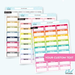 Design Your Own, Appointment Stickers, Planner Stickers, Removable