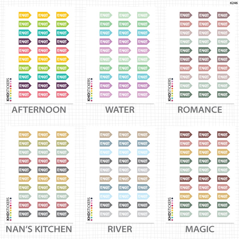 Planner Stickers Urgent Reminder To Do Stickers Repositionable Matte Vinyl to suit all planners
