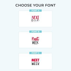 Next Week Planner Stickers, 3 Sizes with Tiny, Small, and Large, Removable-KHDStickers-