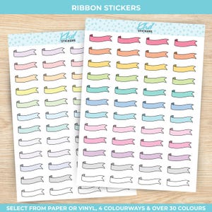 Ribbon Banner Sticker