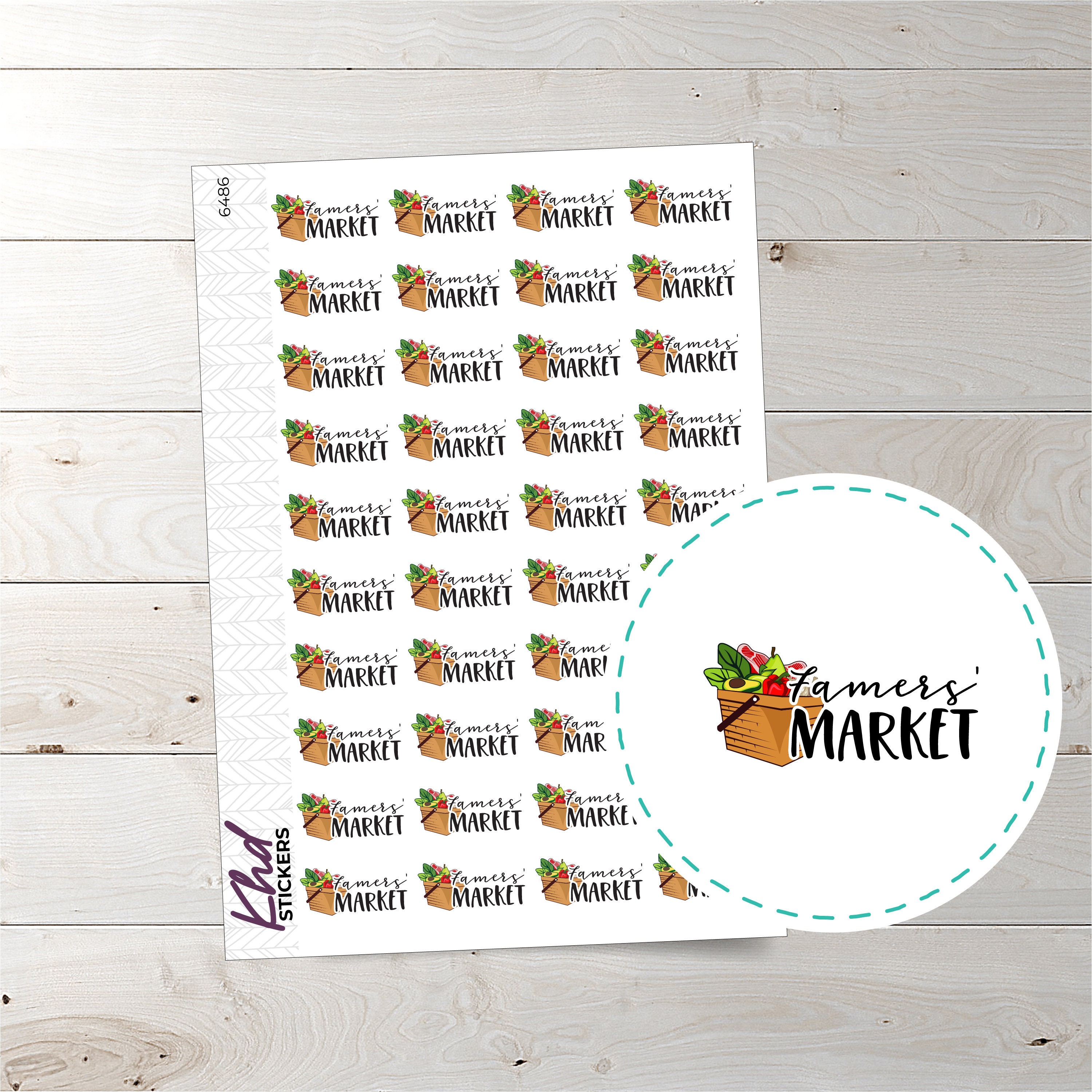 Paper Clear removable background stickers PS02030 Diary stickers