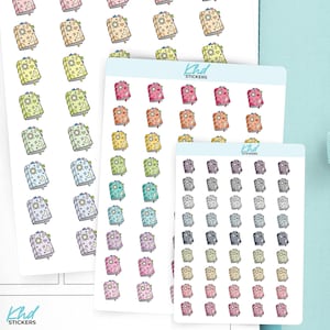 Book of Spells Planner Stickers, 3 Sizes with Tiny, Small, and Large, Removable
