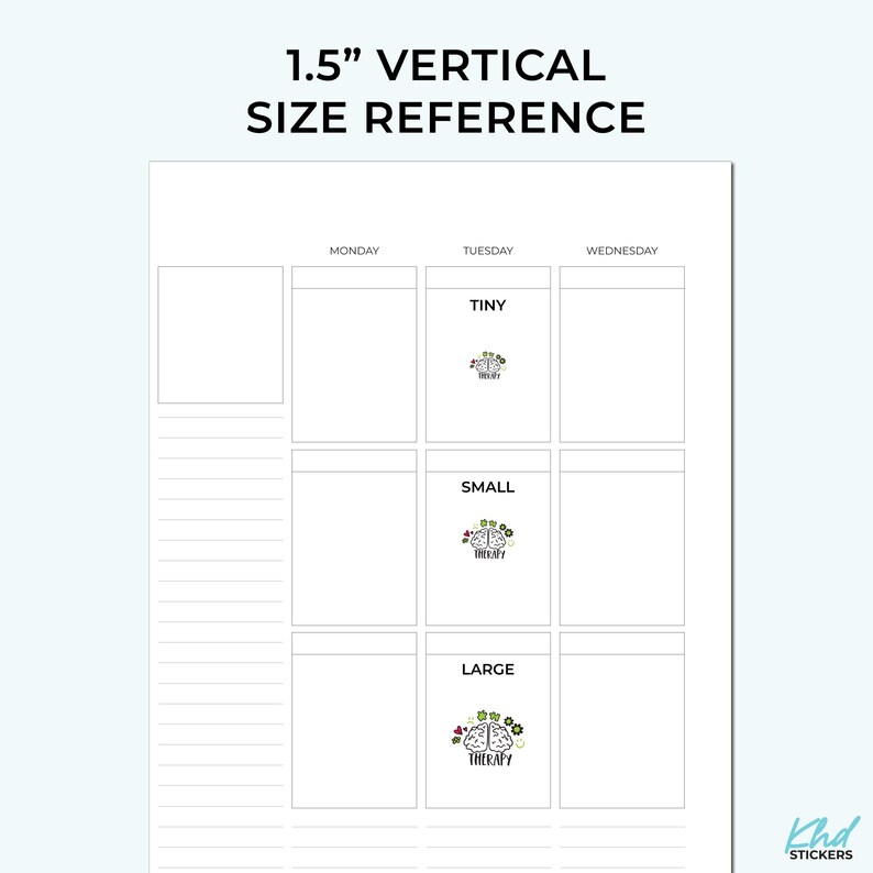 Therapy Stickers, Planner Stickers, Removable-KHDStickers-