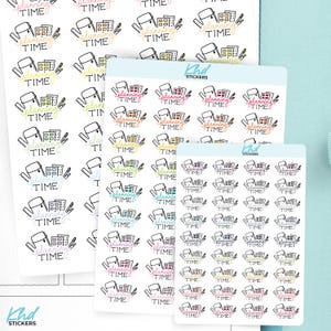It's Planning Time Planner Stickers, 3 Sizes with Tiny, Small, and Large, Removable