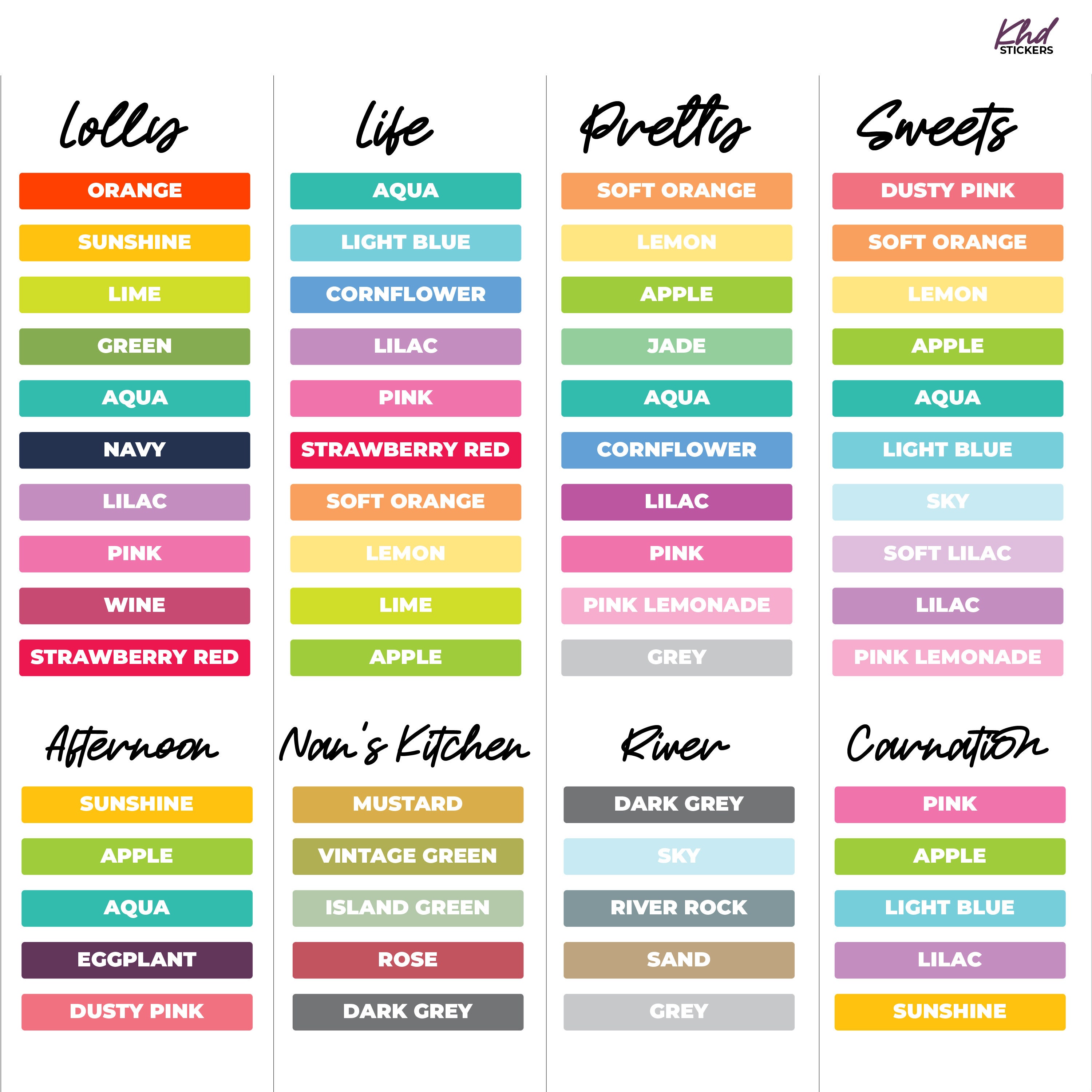 Cute Planner Stickers