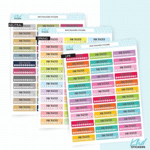 Schmerz-Tracker, Planer-Sticker, Skala von 1 von 10