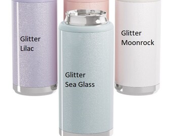 slim stainless steel koozie