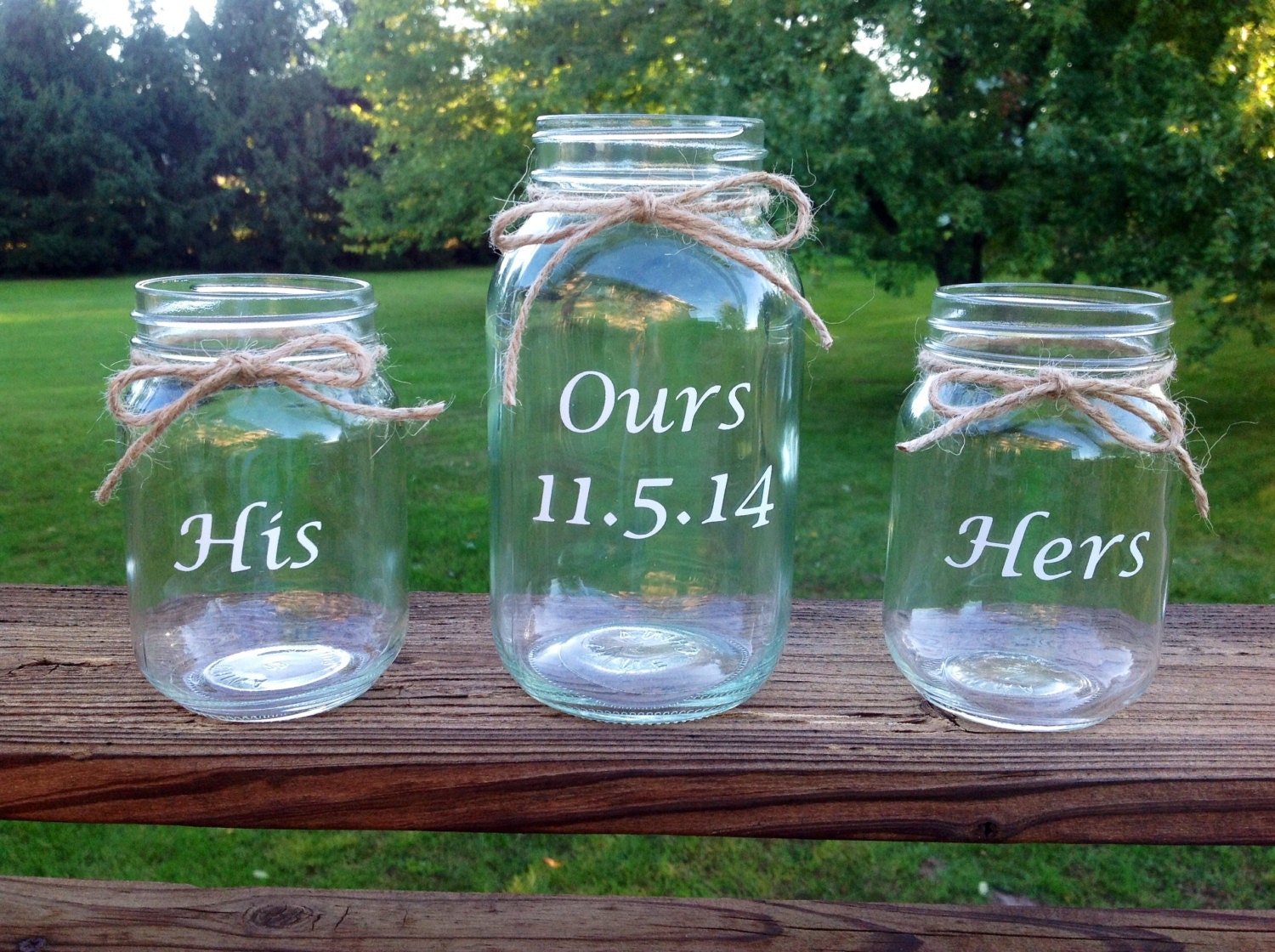 Personalized Sand Ceremony Mason Jar Add a Jar to include children 1 pint size Personalized Sand Ceremony Mason Jar Add a Jar to include children 1 pint size