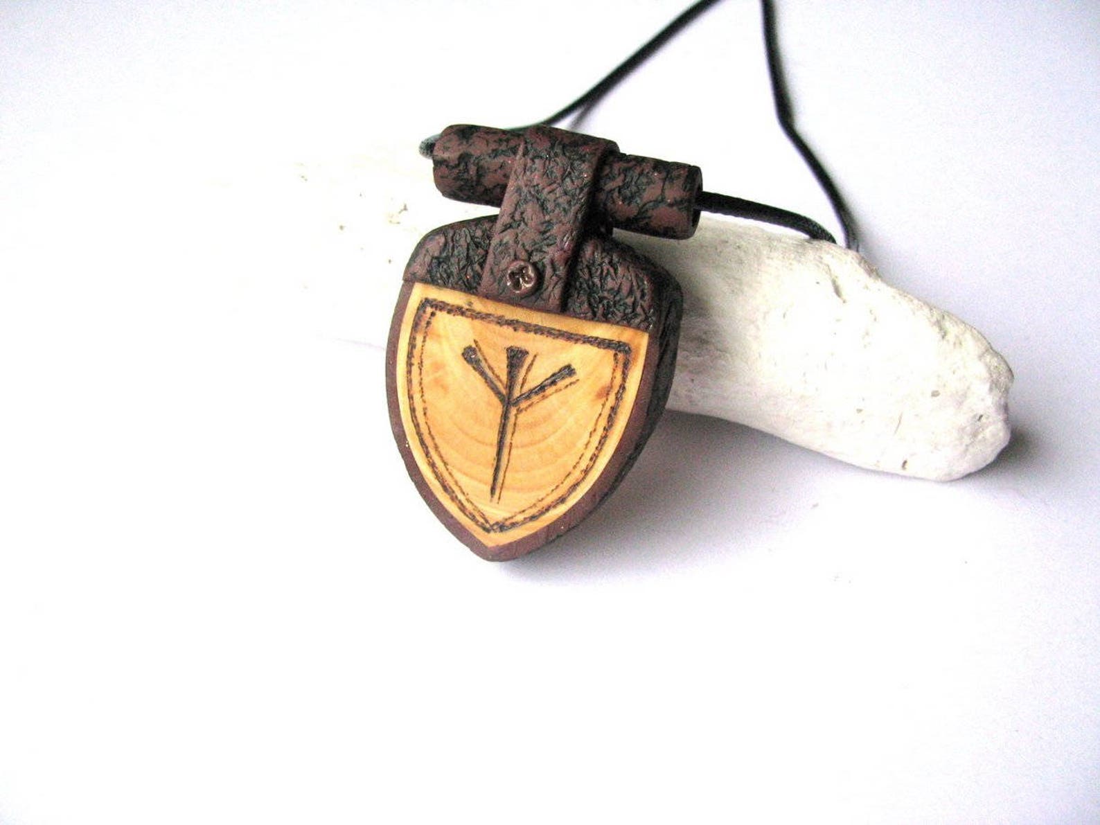 Protection Necklace Men Necklace Viking Rune Necklace Men Jewelry Gift ...