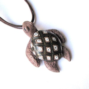 Meeresschildkröte Statement Boho Halskette, Schildkröte Tier Glück Anhänger Geschenk, Schildkröte Tierliebhaber Halskette, Artisan Schildkröte Halskette Frauen Geschenk
